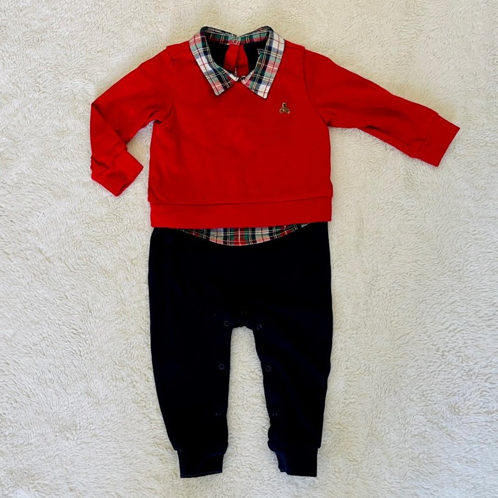 Baby Gap Sweater & Pants One-Piece Romper Toddler 12-18M